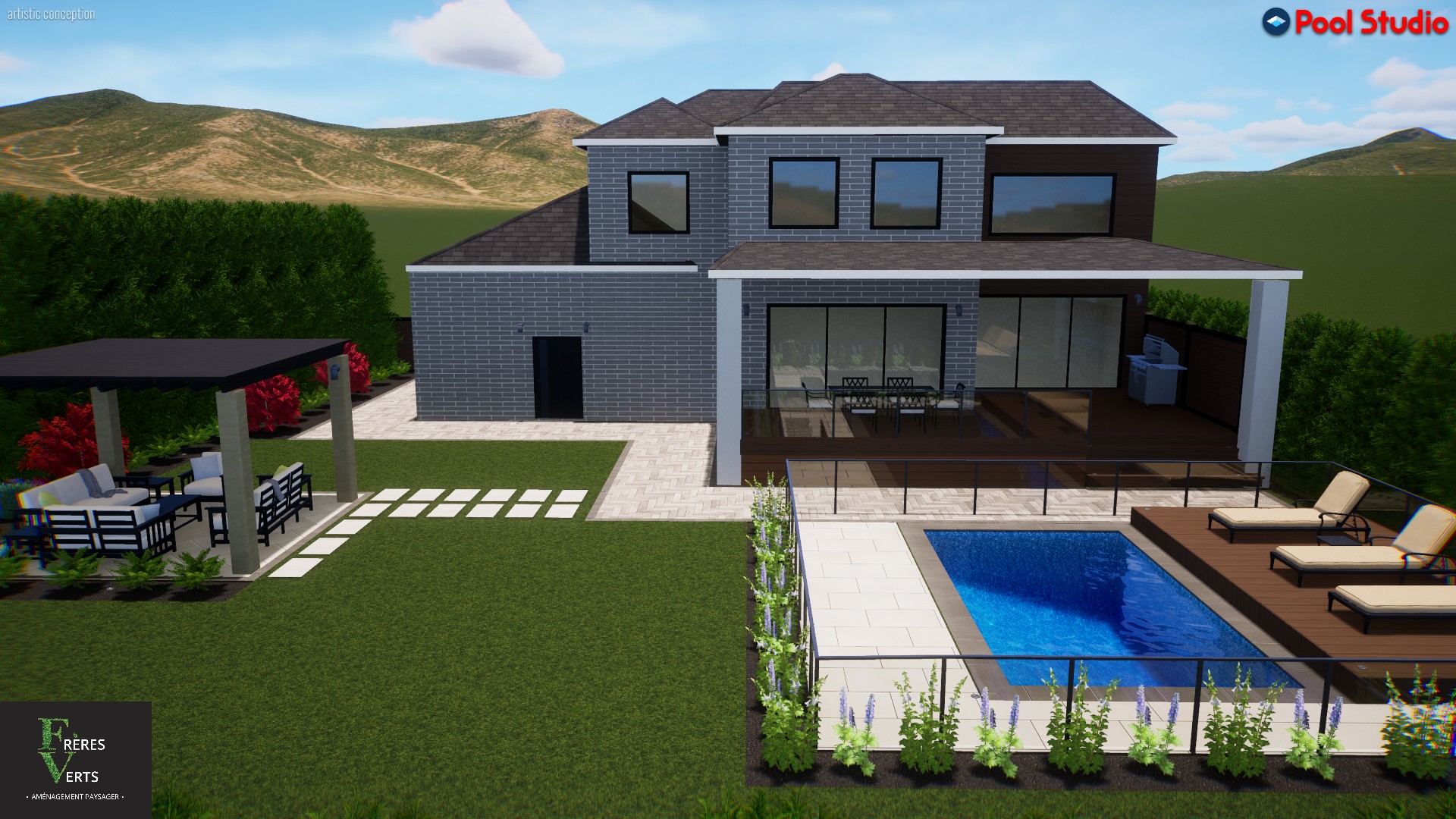 Super concept design 3D - Les Frères Verts